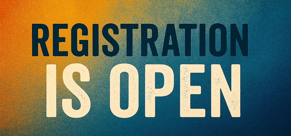 Registration is Open