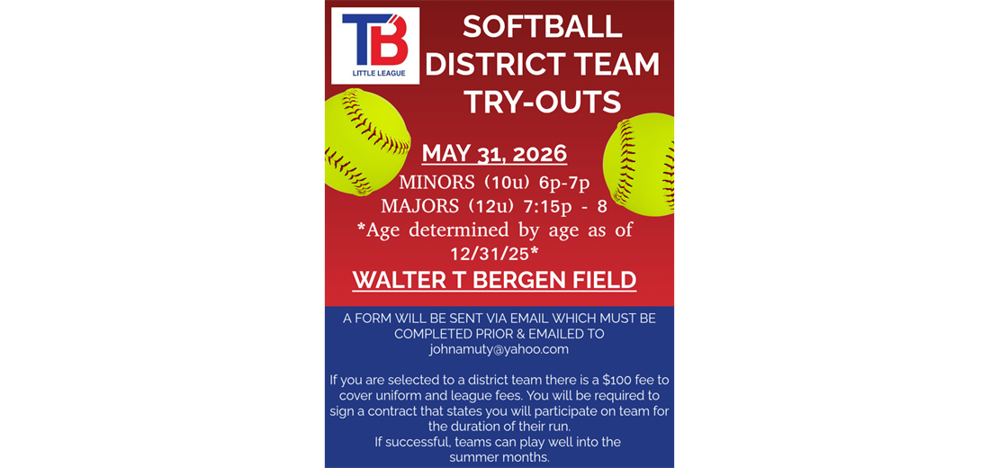 softball district